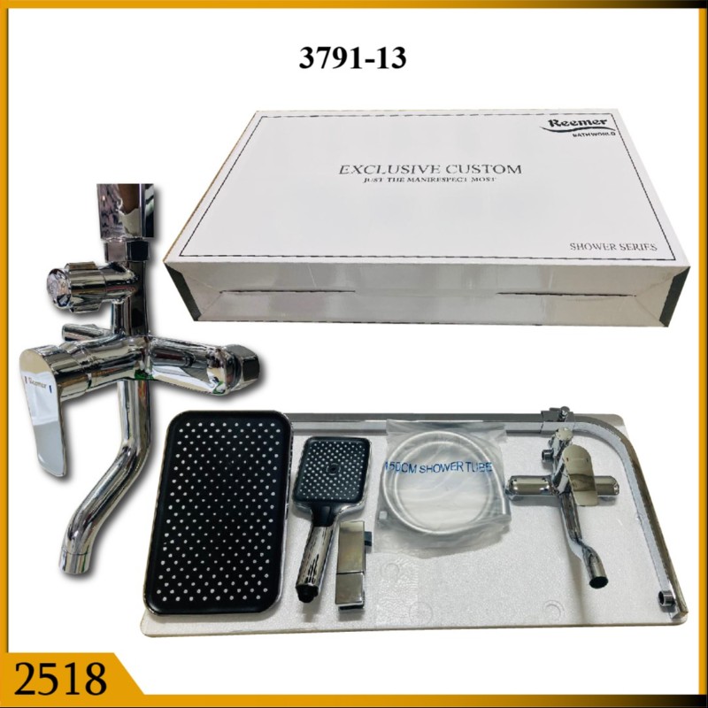 SHOWER BAR WITH MIXER SQ BAR (2518)